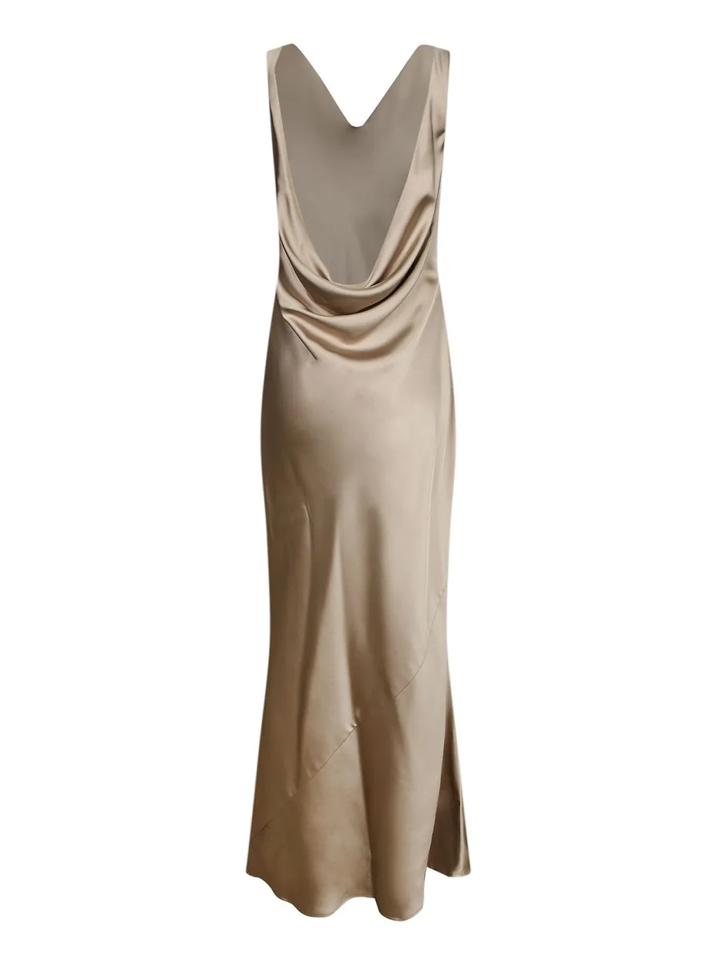 Blanca Vita Draped Back Slip Dress