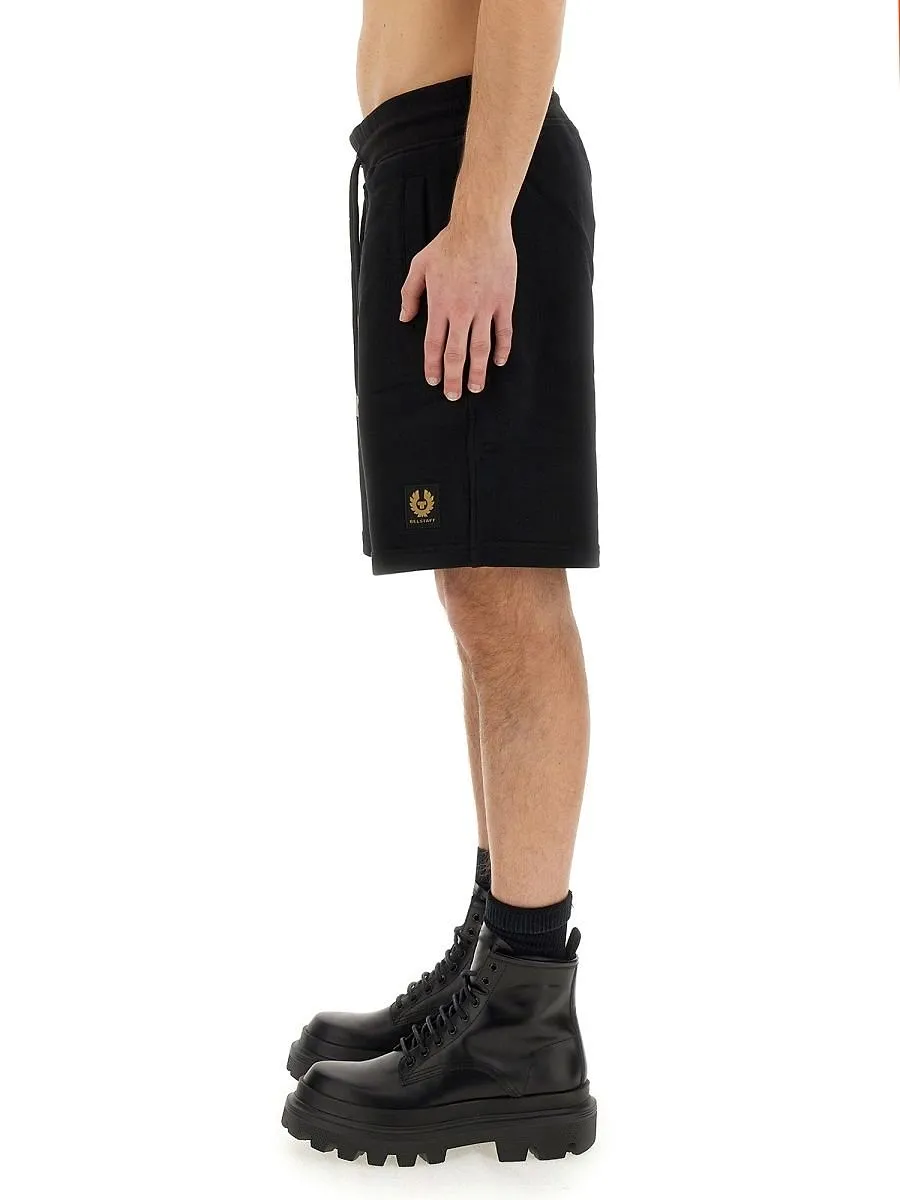 Belstaff Logo Drawstring Shorts