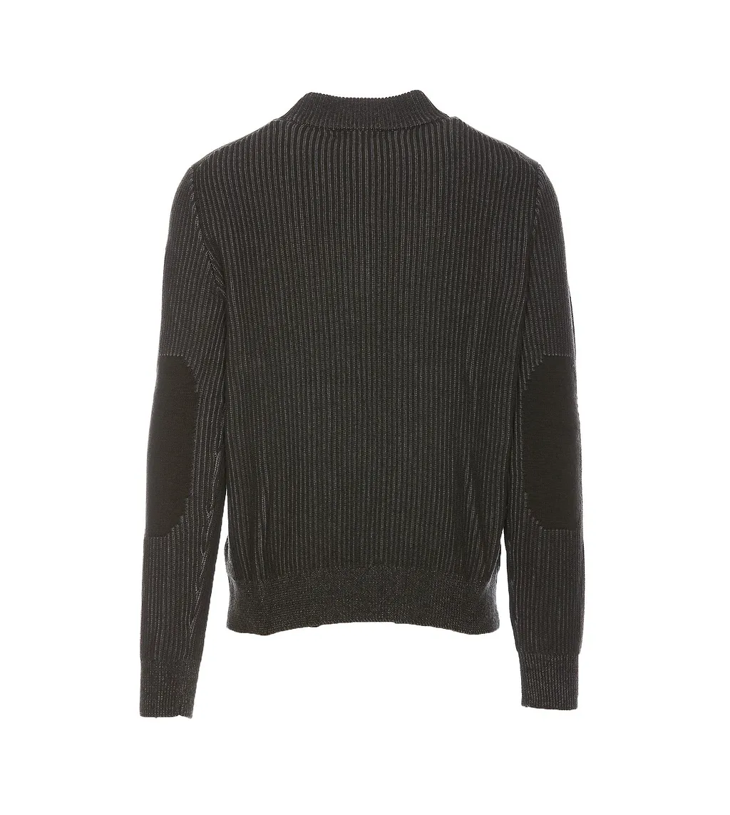Belstaff Logo Patch Knitted Jumper