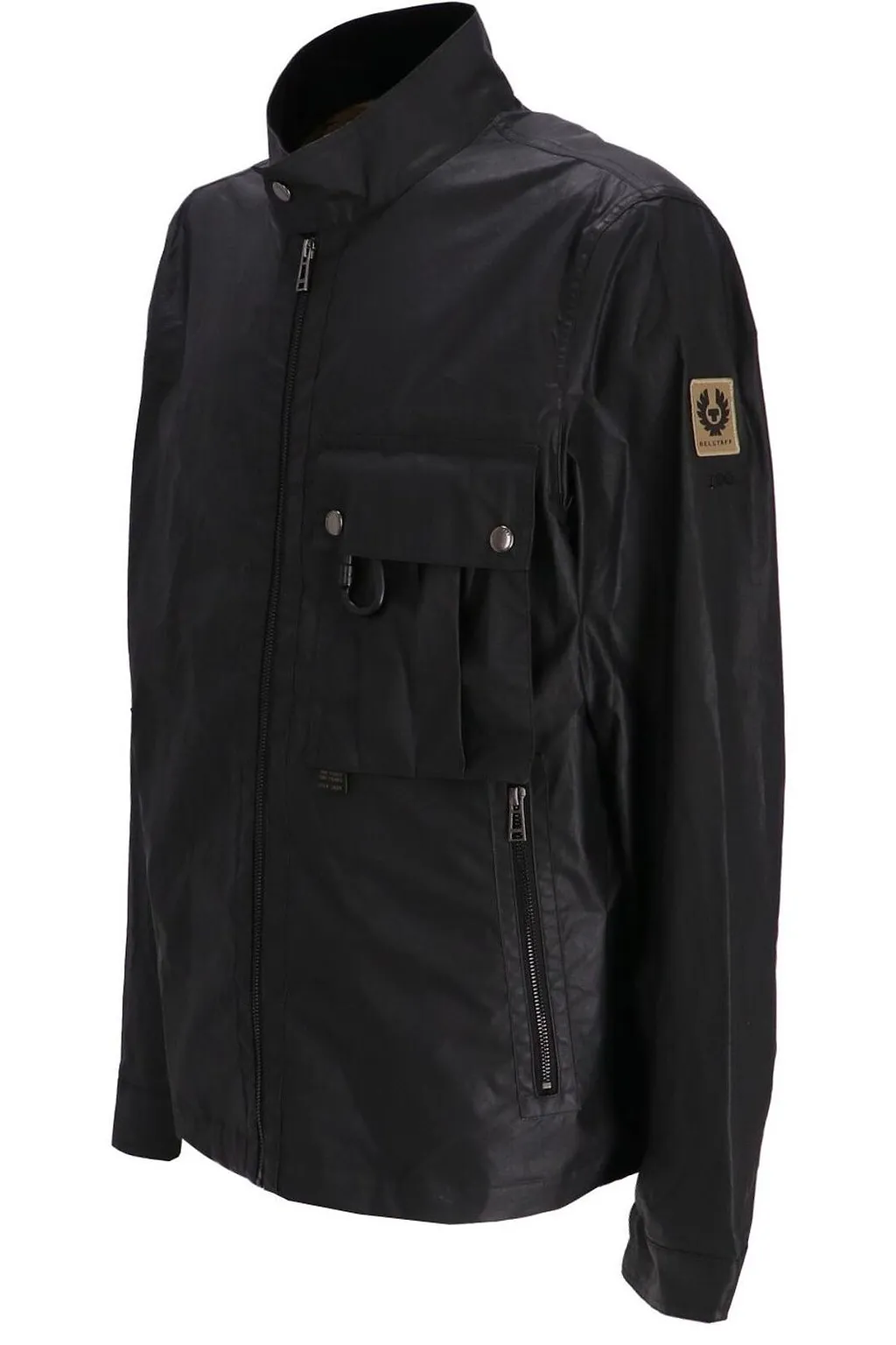 Belstaff Logo Patch Zipped Jacket
