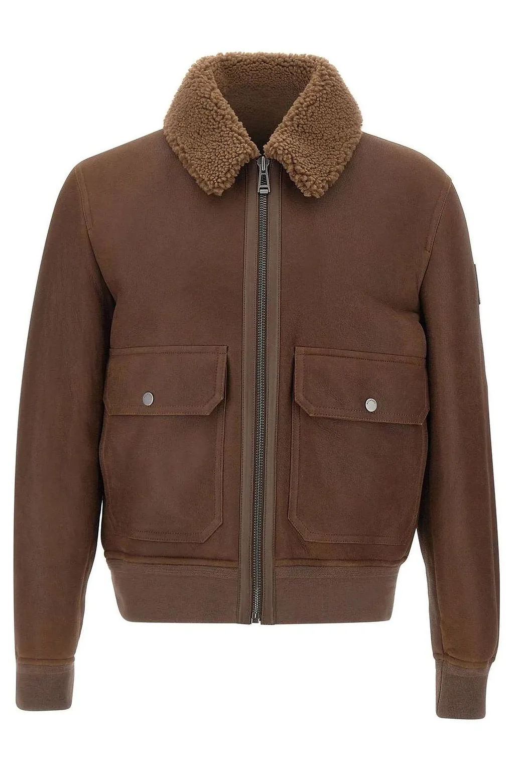 Belstaff Northwind Shearling Collar Jacket