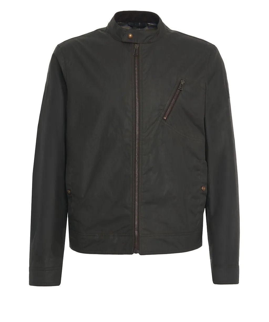 Belstaff Long Sleeve Zip-Up Jacket