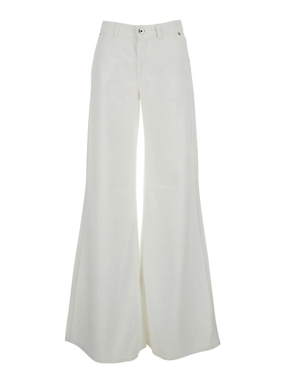 Blumarine Flared High-Rise Jeans