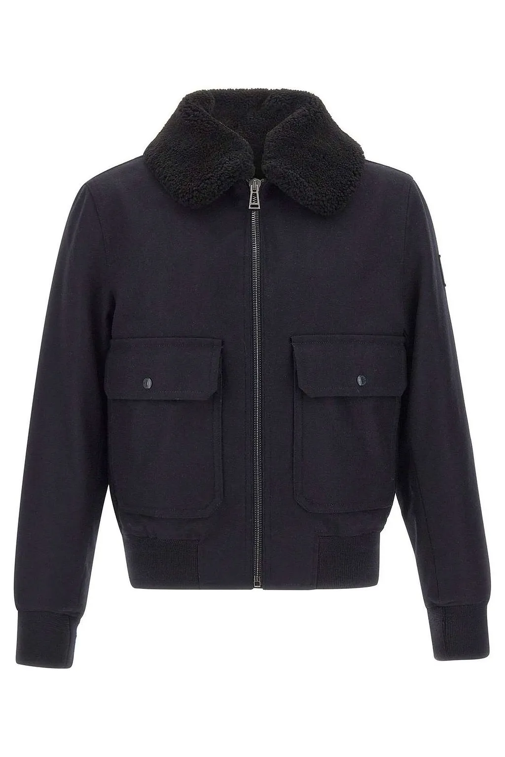 Belstaff Welder Shearling Collar Jacket