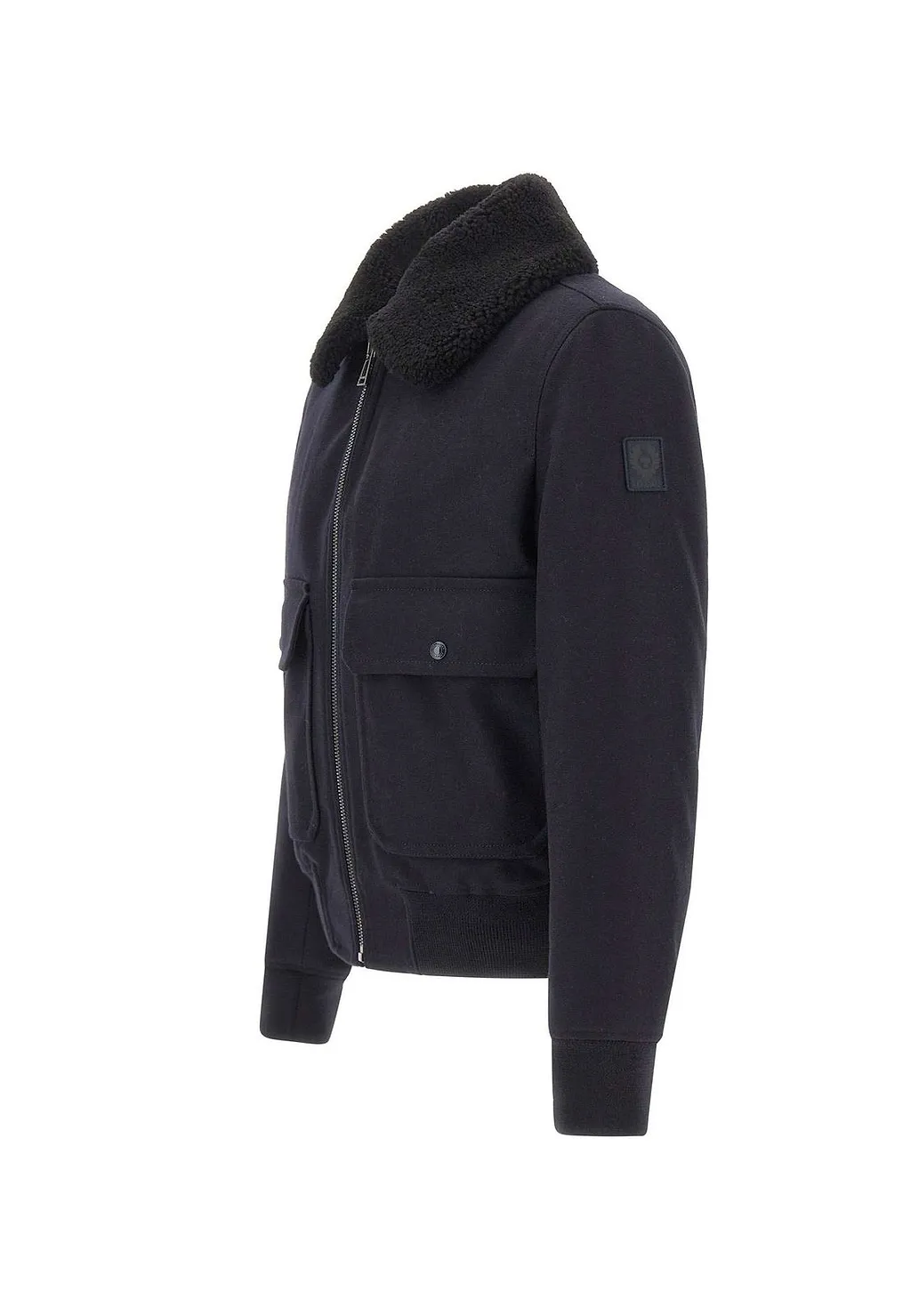 Belstaff Welder Shearling Collar Jacket