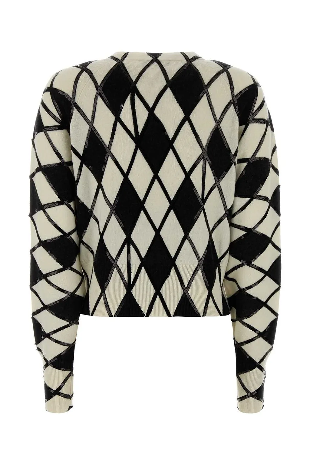 Blumarine Geometric Embroidered Cardigan