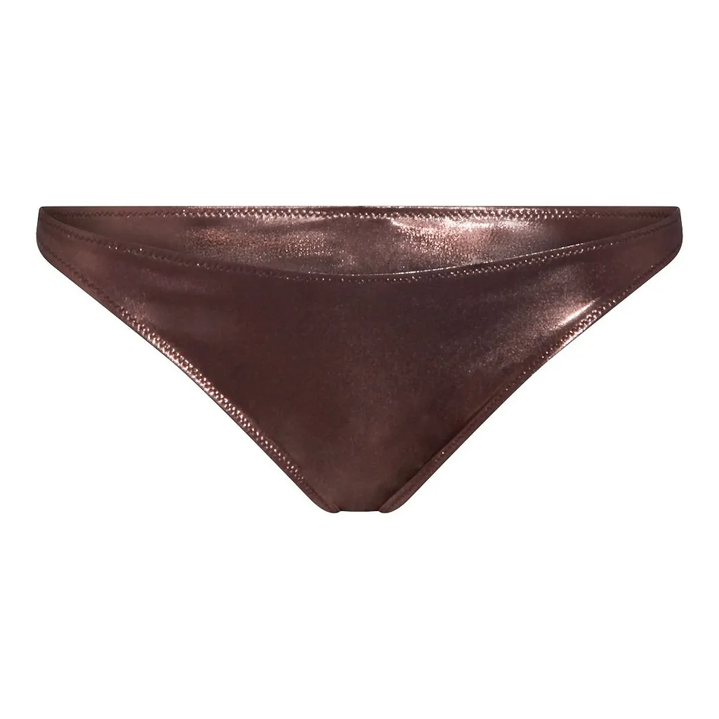 Blumarine Logo Embellished Bikini Briefs