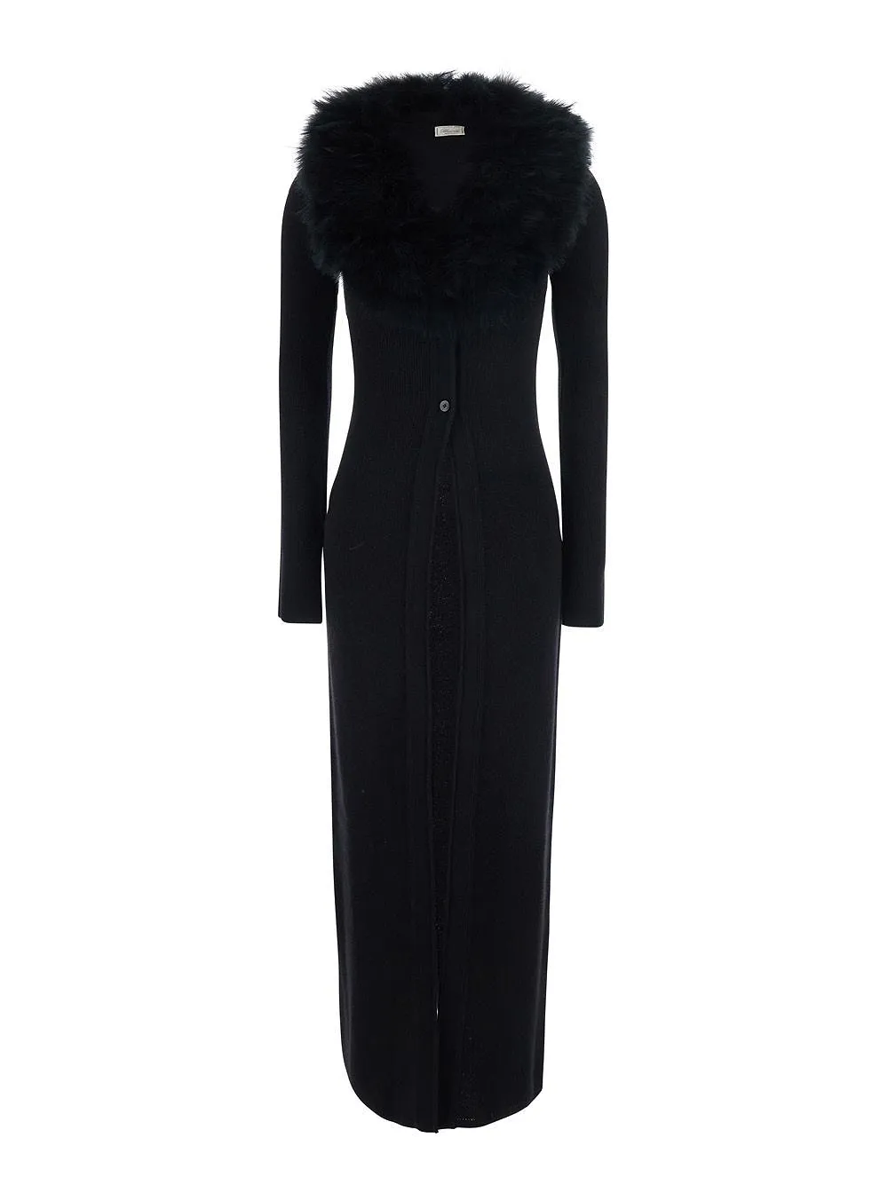 Blumarine Long Button-Up Cardigan