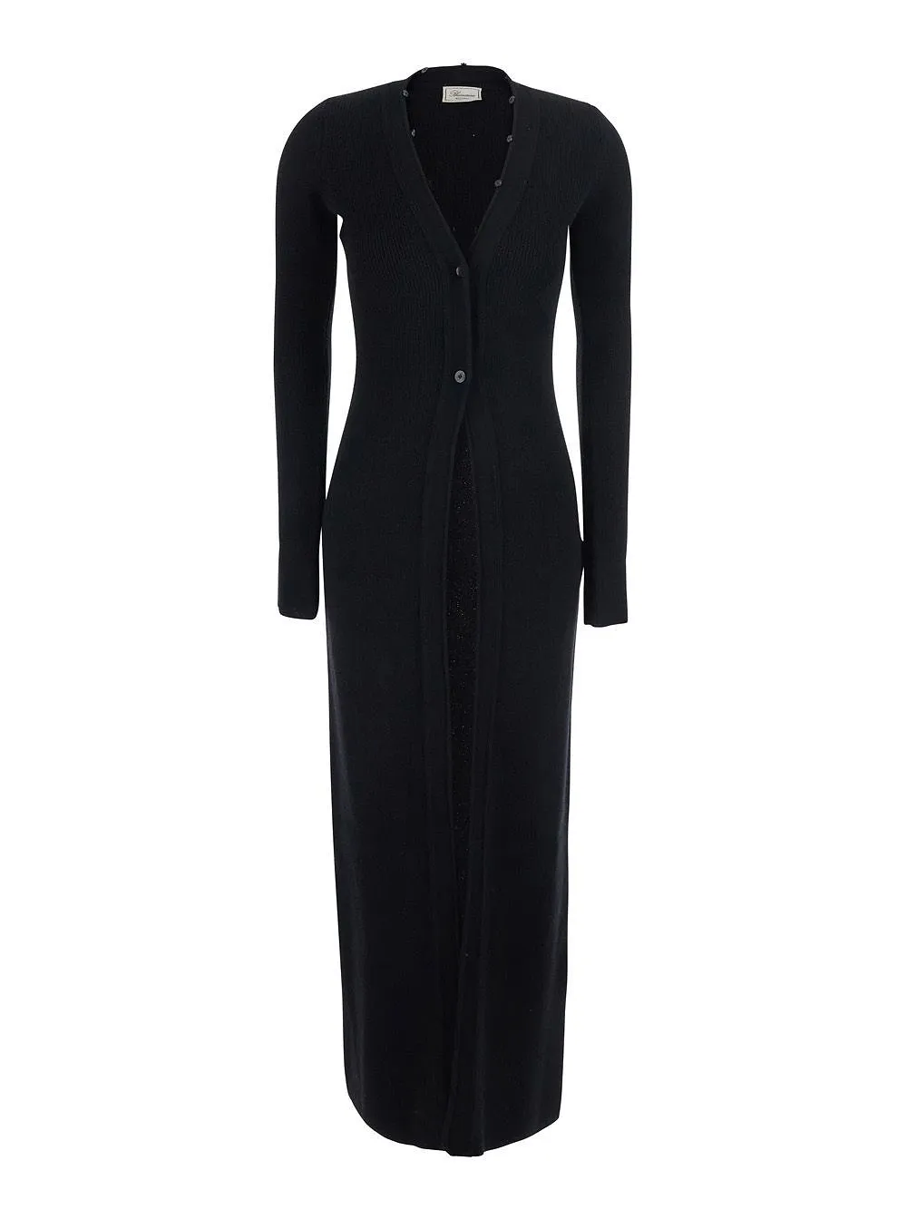 Blumarine Long Button-Up Cardigan
