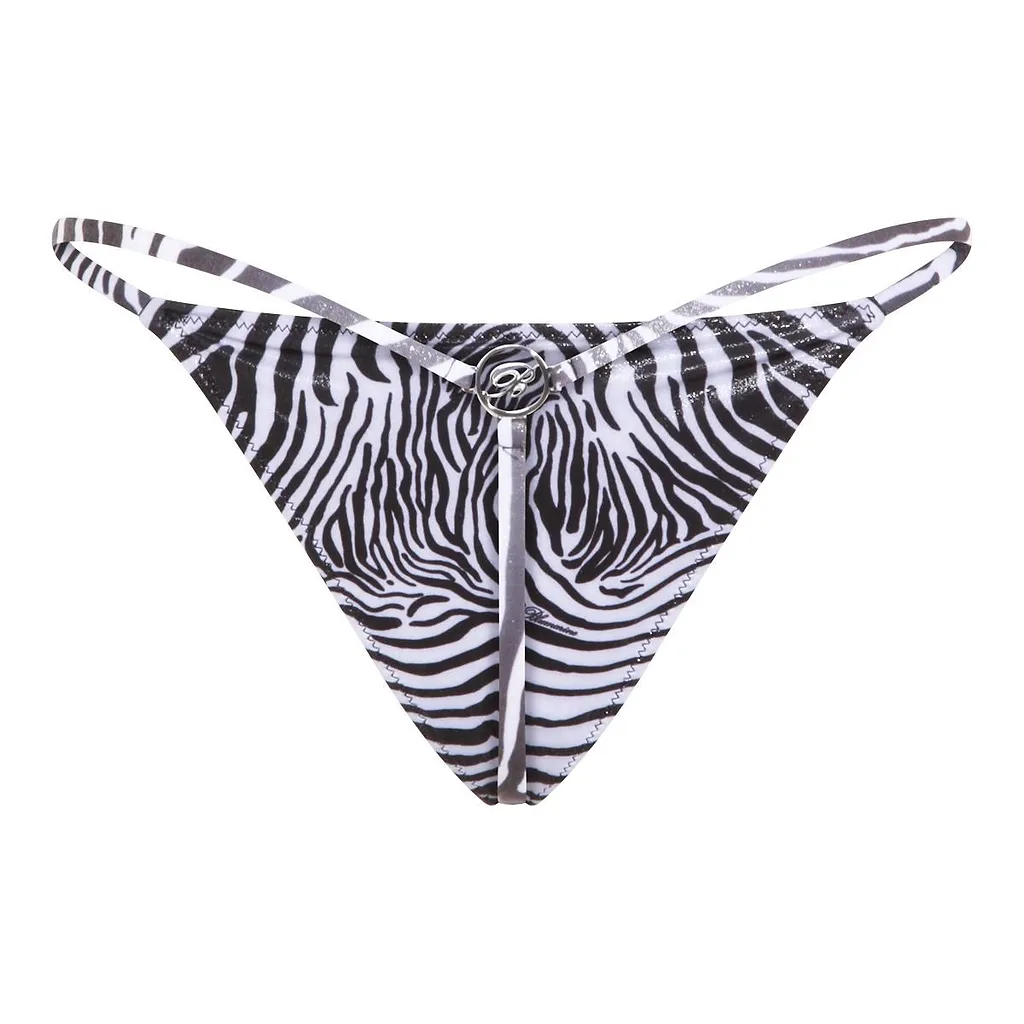 Blumarine Pattern Printed Bikini Briefs