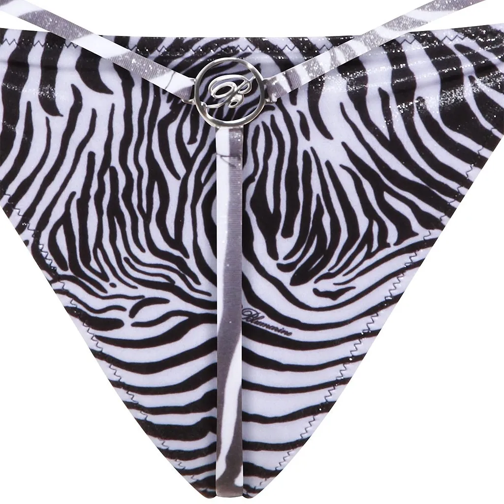 Blumarine Pattern Printed Bikini Briefs