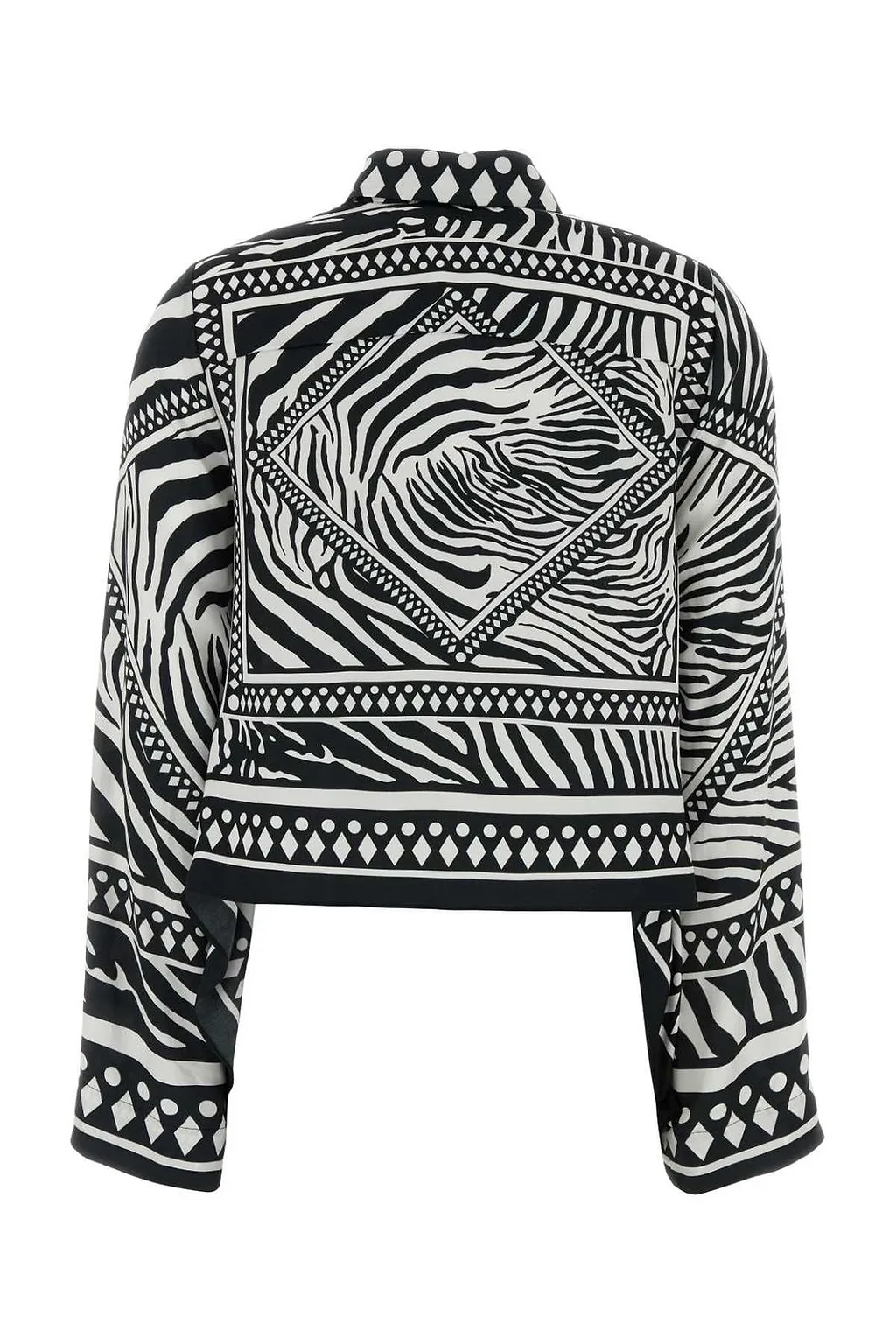 Blumarine Printed Long Sleeved Shirt