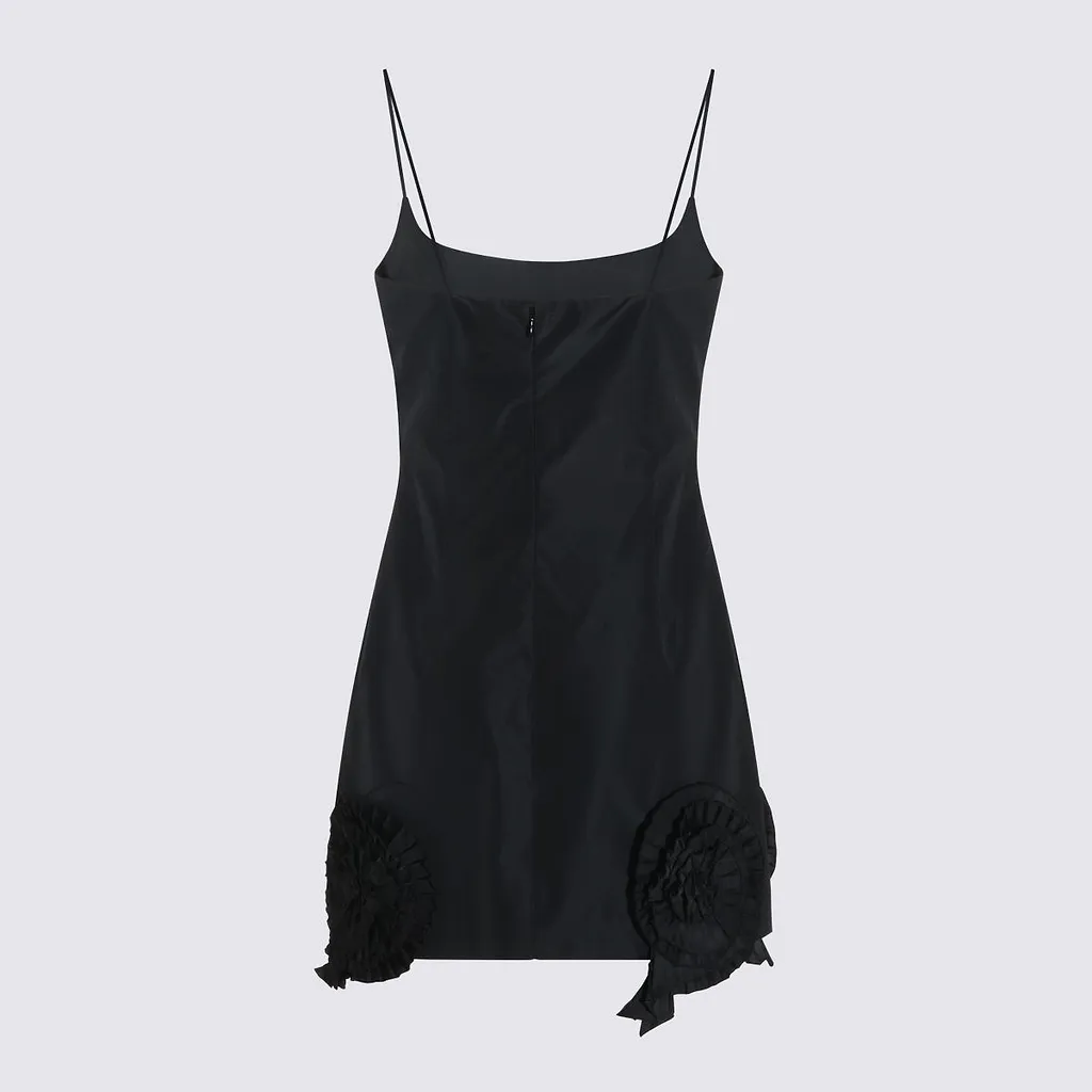 Blumarine Ruffled Hem Mini Dress