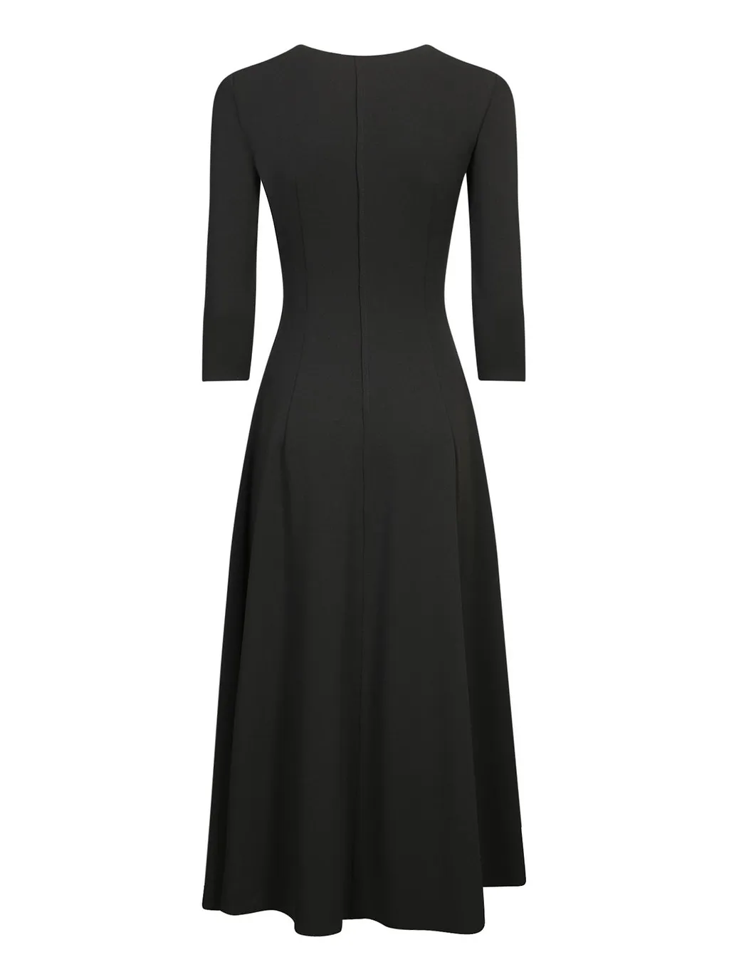 Blanca Vita Paneled Long Sleeve Dress
