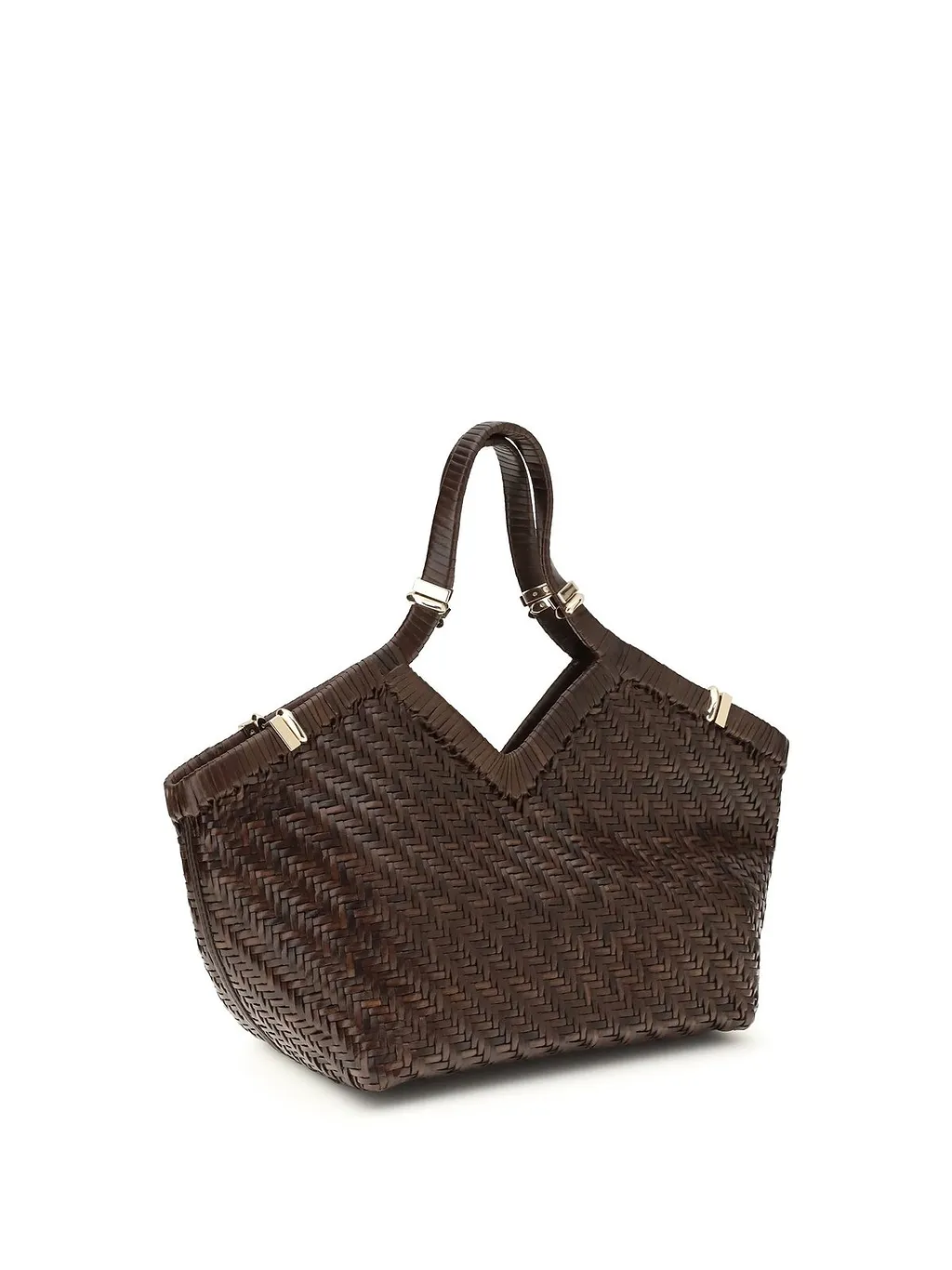 Benedetta Bruzziches Usha Woven Tote Bag