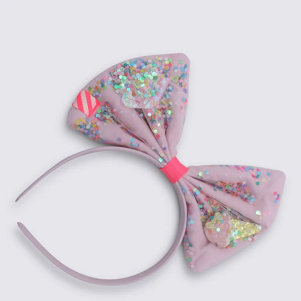 Billieblush Glitter Bow Headband