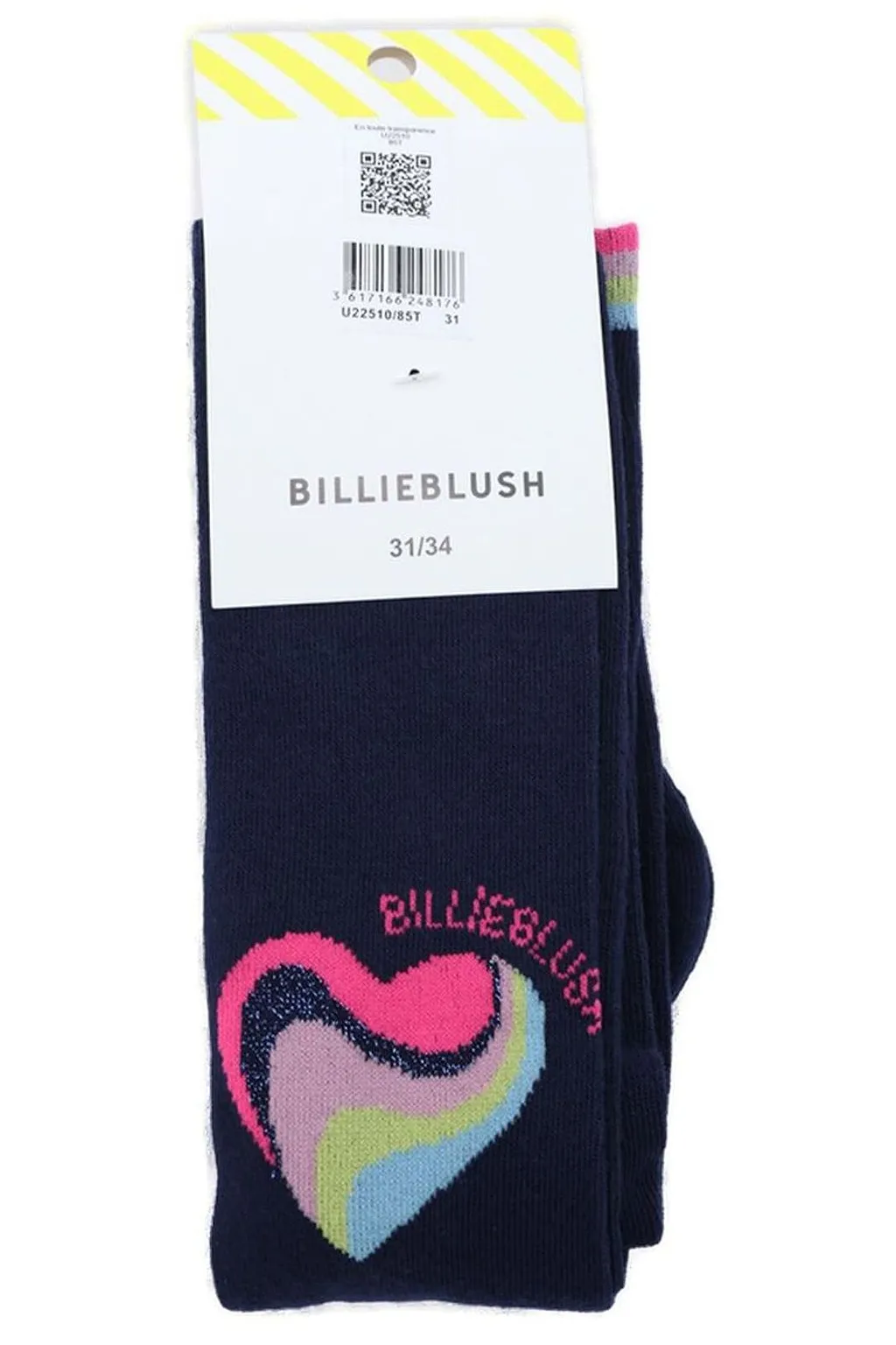 Billieblush Heart Pattern Tights