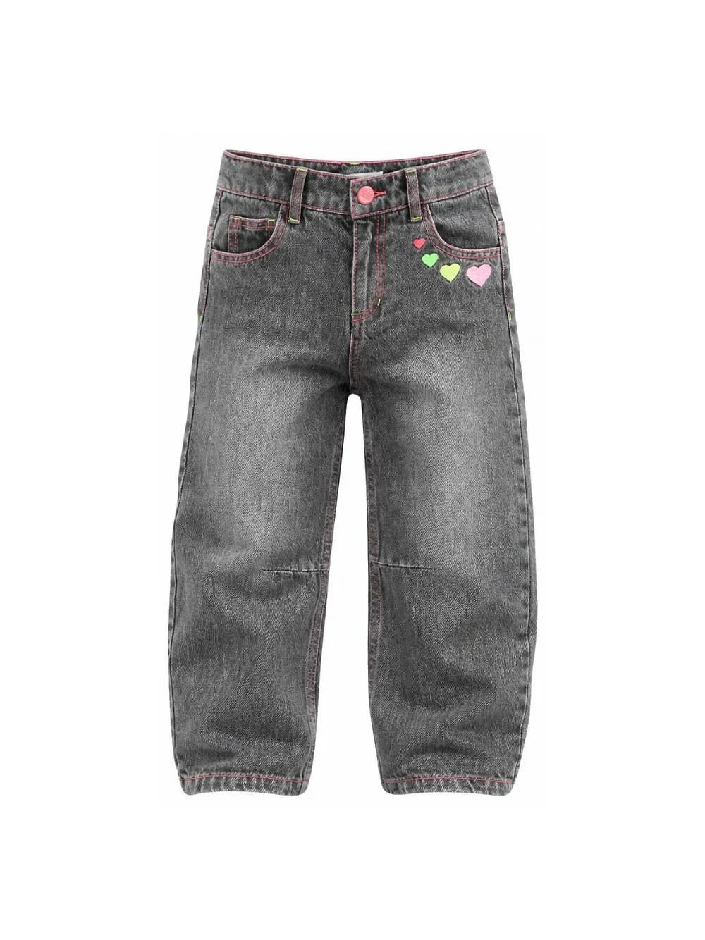 Billieblush Heart Embroidered Jeans