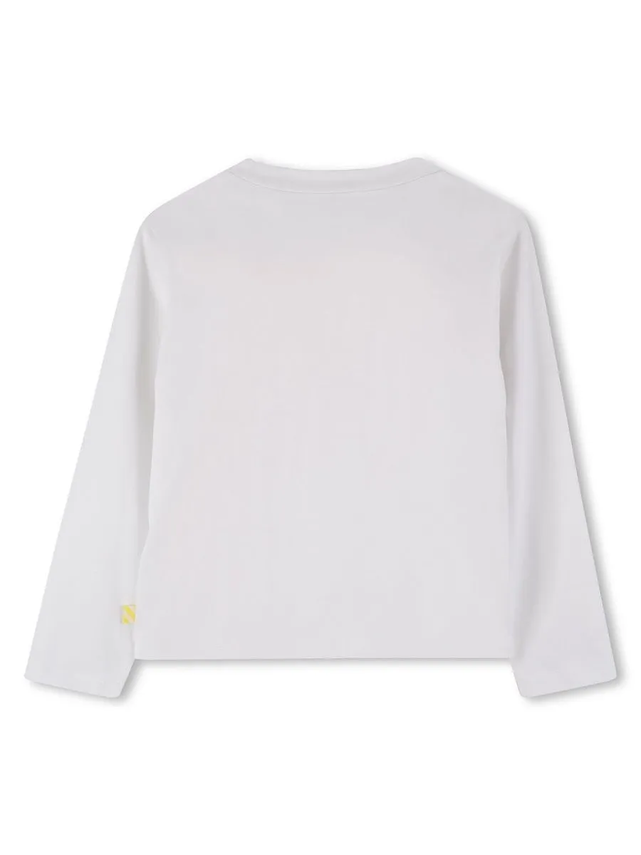Billieblush Heart Smile Long-Sleeve T-Shirt