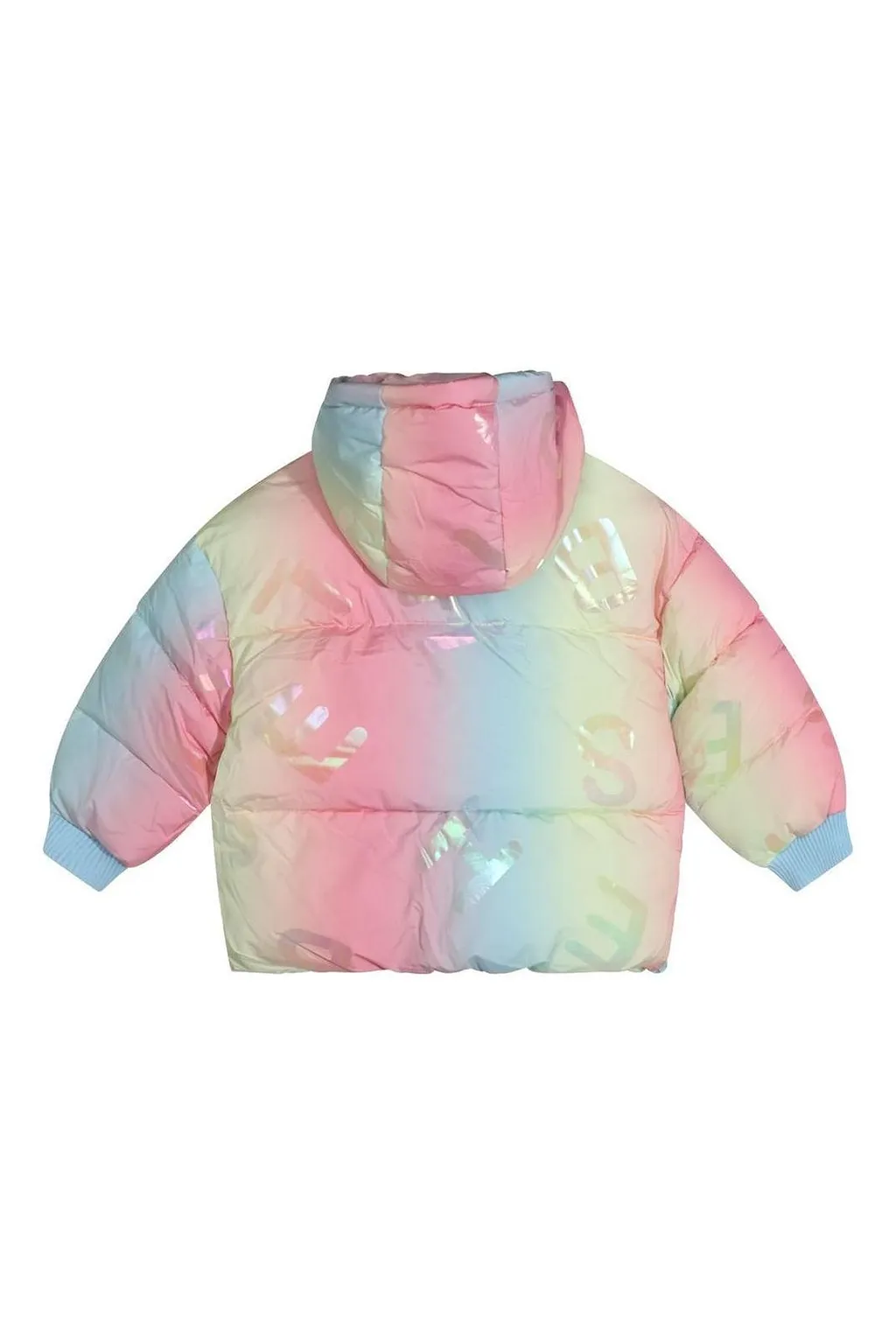 Billieblush Zip-Up Hooded Down Jacket