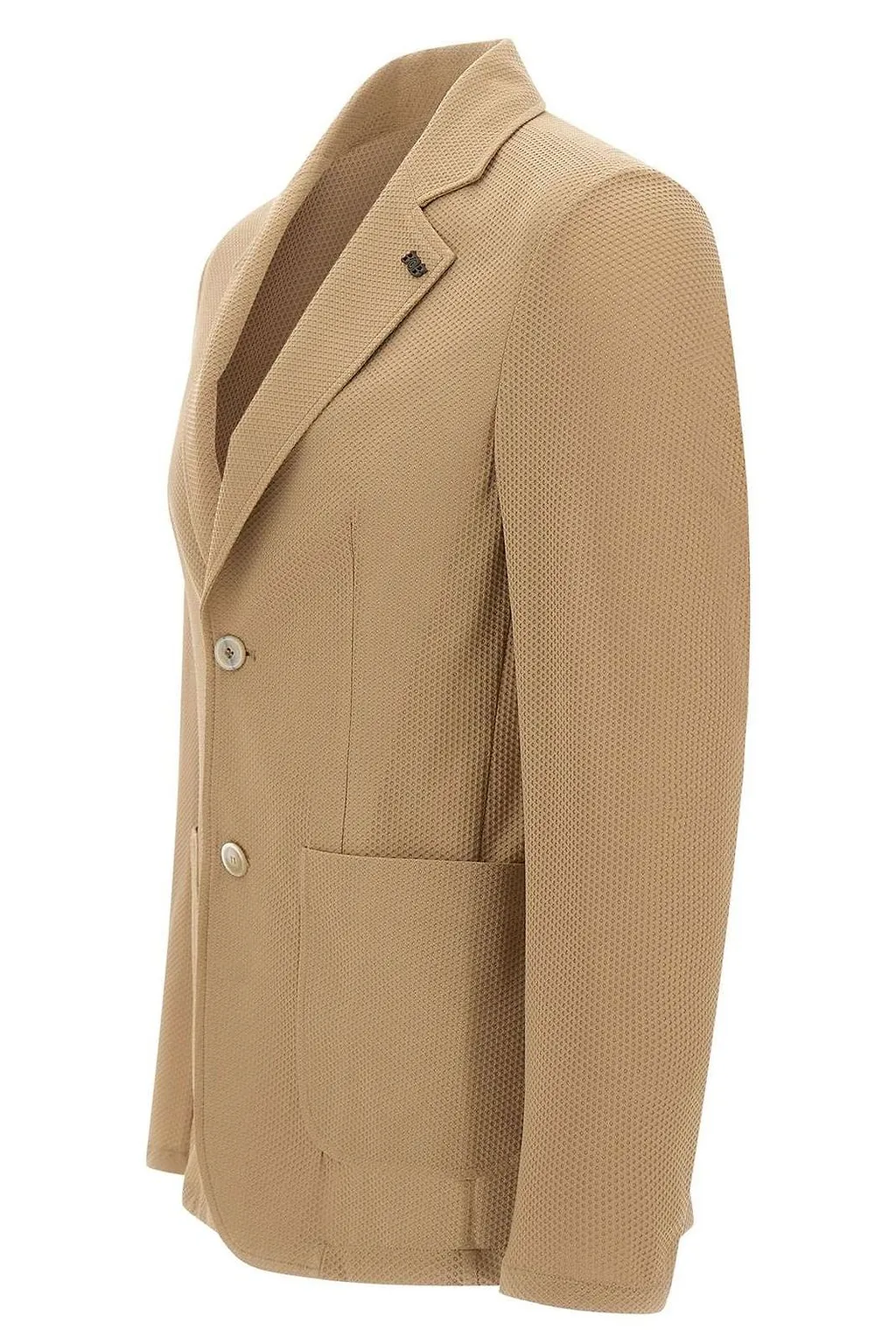 Bob Golden Slim-Fit Mesh Blazer