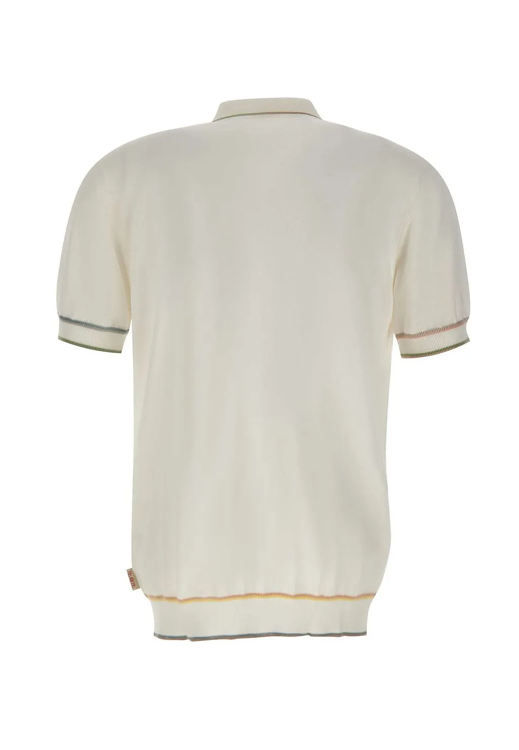 Bob Brett Contrast-Trim Knit Shirt