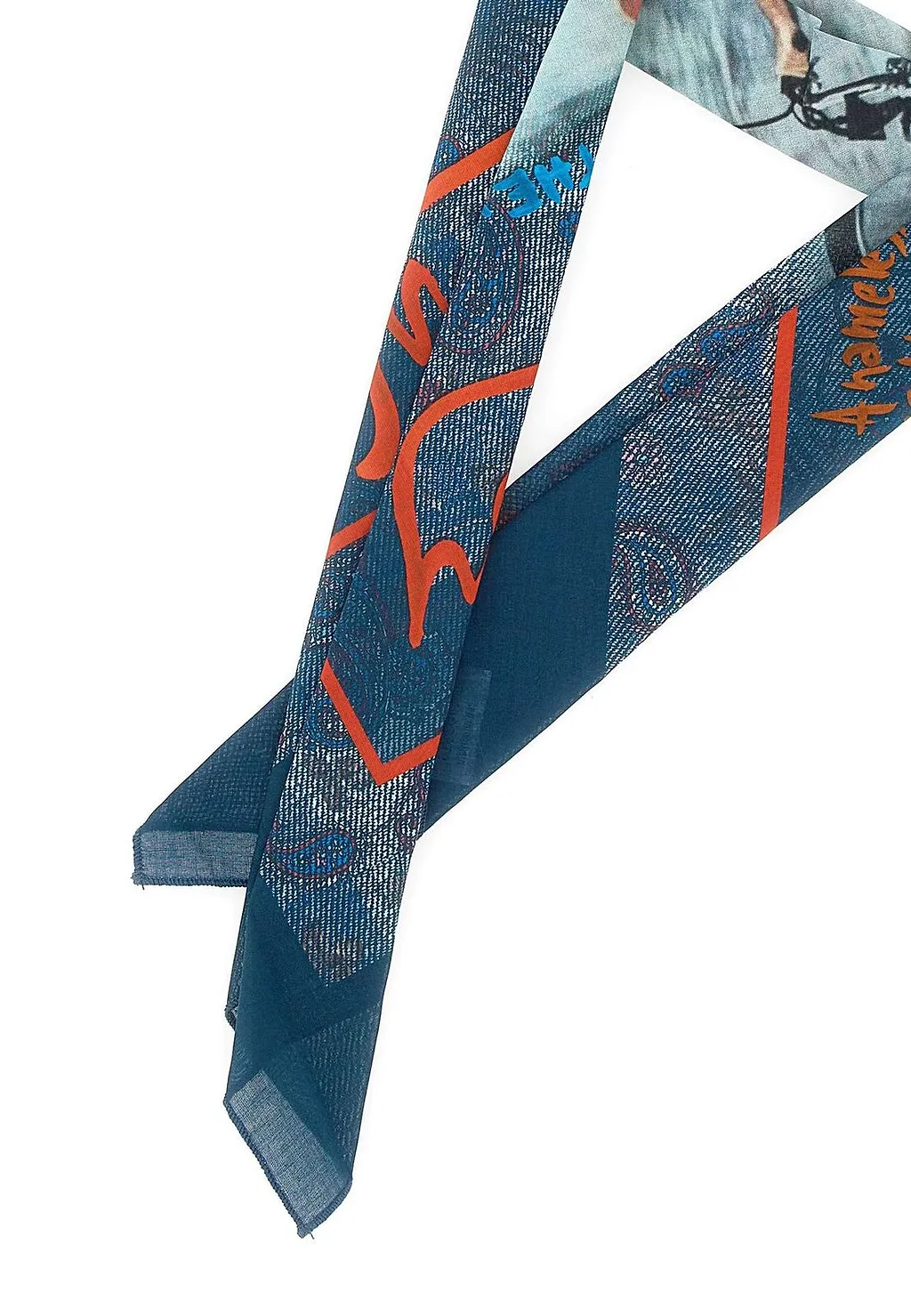 Bob Lego Printed Scarf