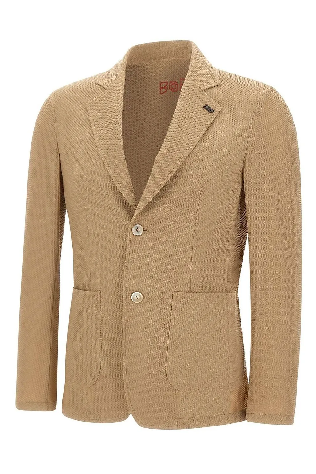 Bob Golden Slim-Fit Mesh Blazer