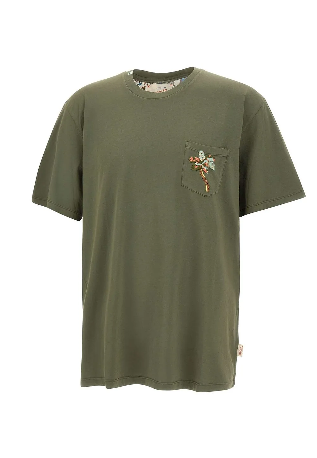 Bob Naif Embroidered Pocket T-Shirt