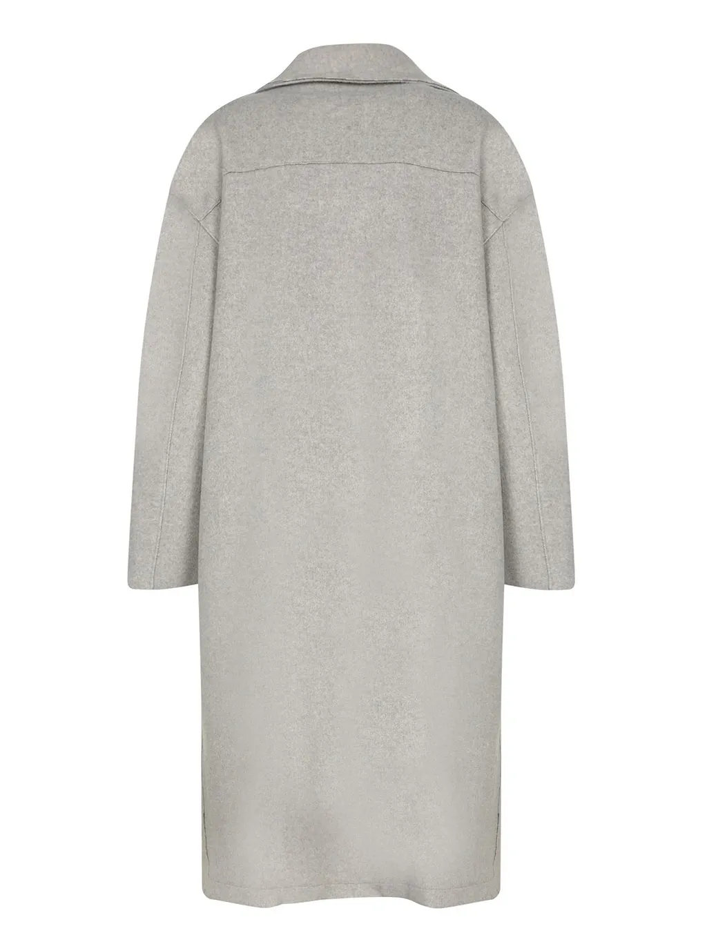 Blanca Vita Single-Breasted Patch-Pocket Coat