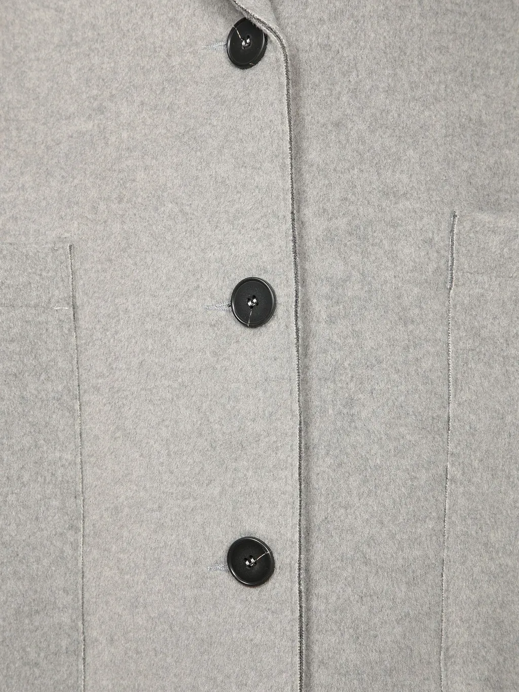 Blanca Vita Single-Breasted Patch-Pocket Coat