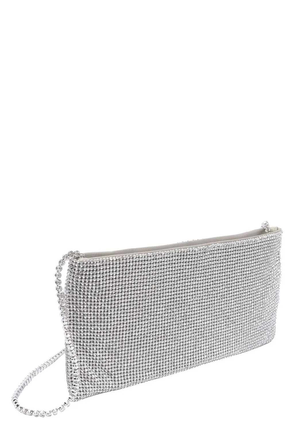 Benedetta Bruzziches Your Best Friend Logo Patch Embellished Clutch Bag