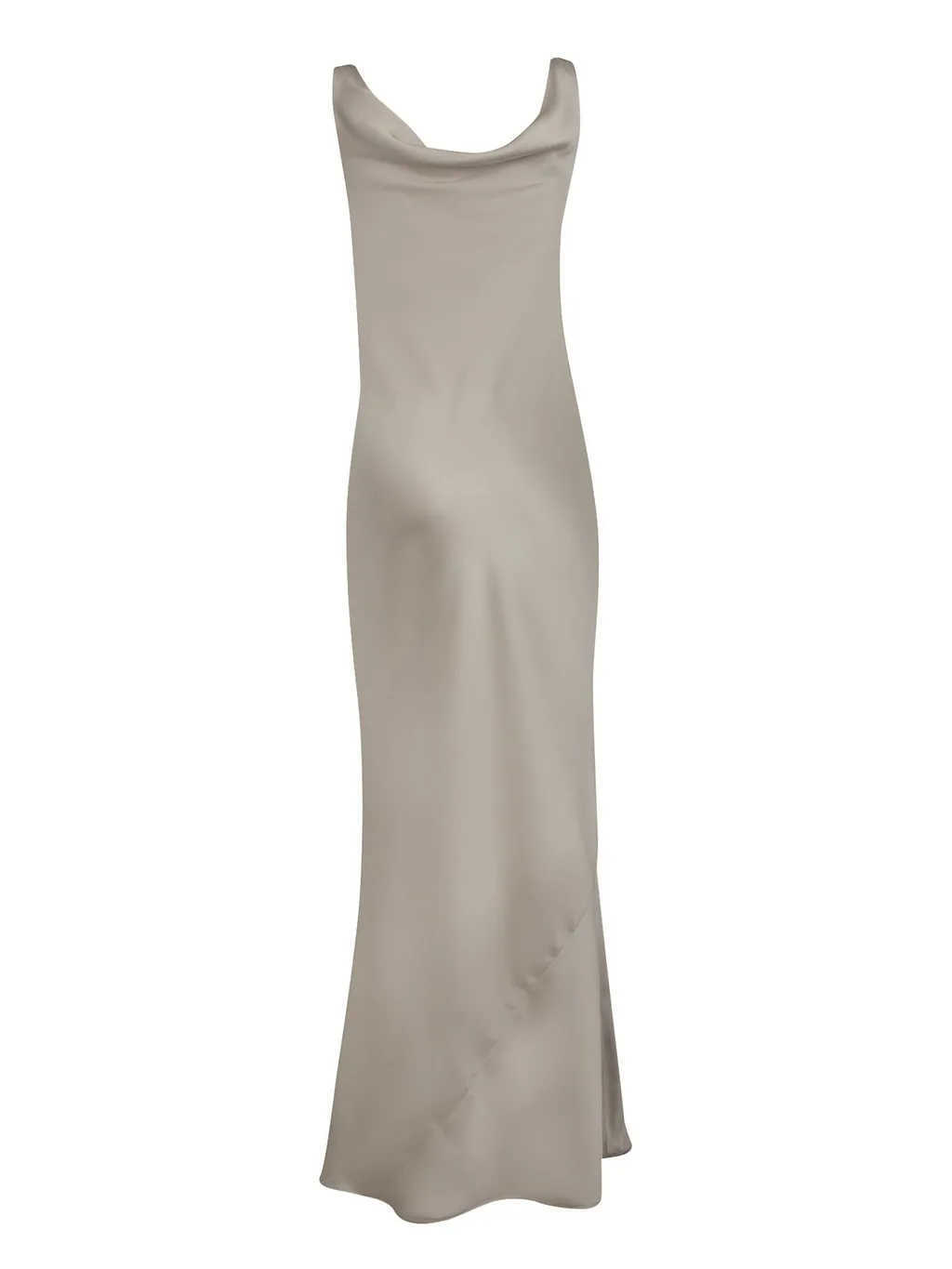 Blanca Vita Sleeveless Asymmetric Maxi Dress