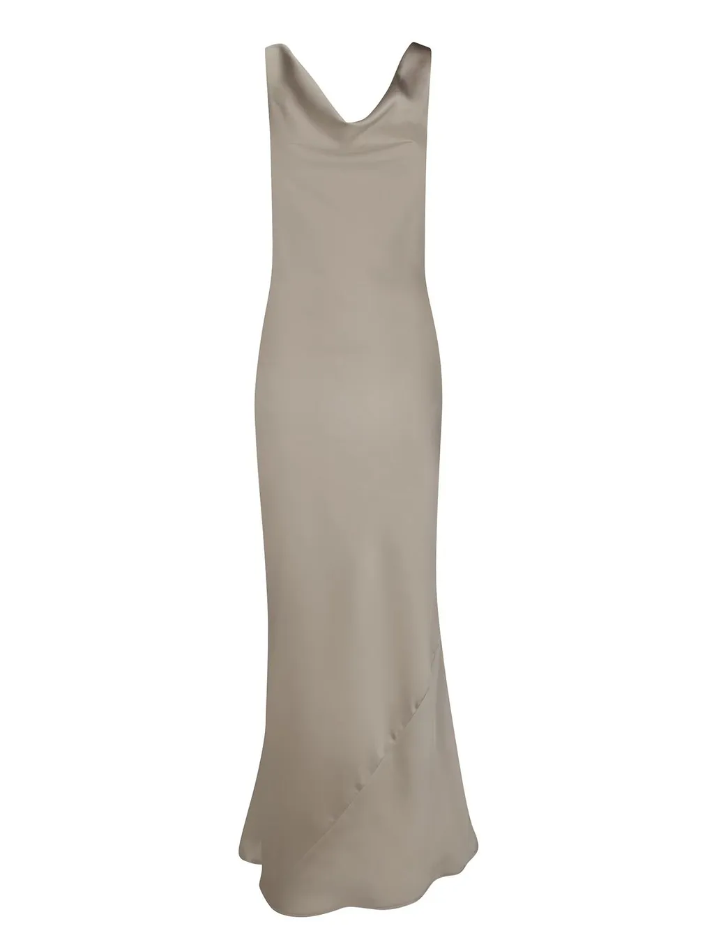 Blanca Vita Sleeveless Asymmetric Maxi Dress
