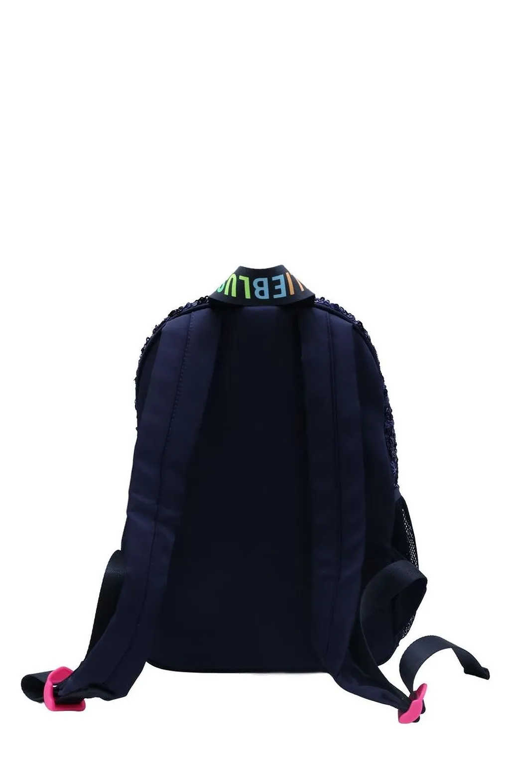 Billieblush Logo Patch Sequin-Embellished Backpack