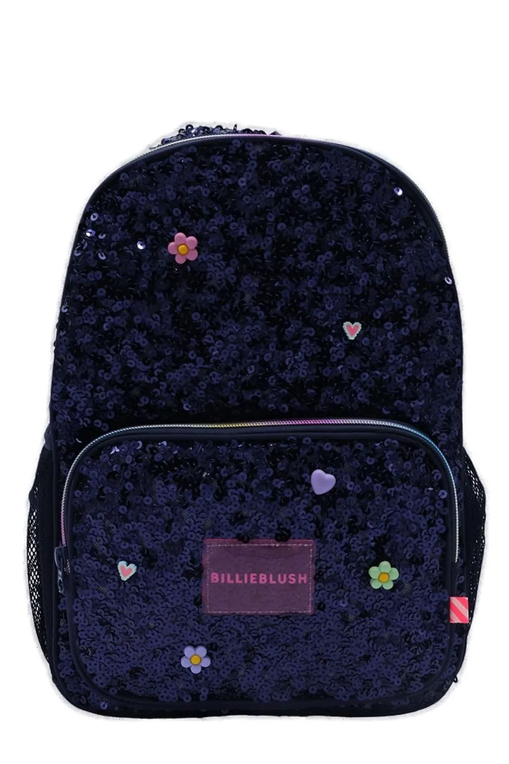 Billieblush Logo Patch Sequin-Embellished Backpack