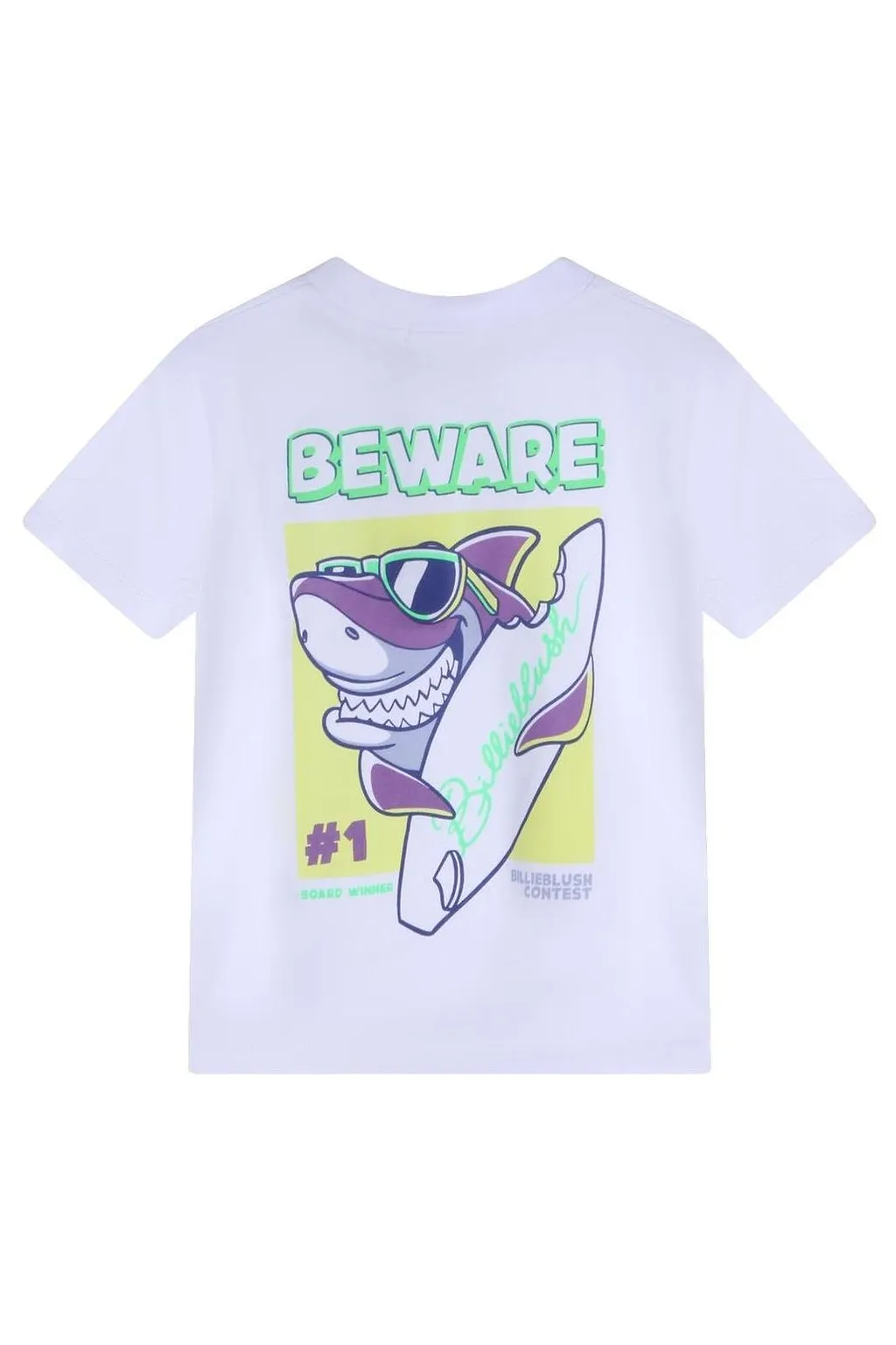 Billieblush Graphic Printed Crewneck T-Shirt