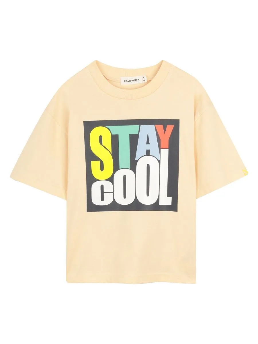 Billieblush Stay Cool Print T-Shirt
