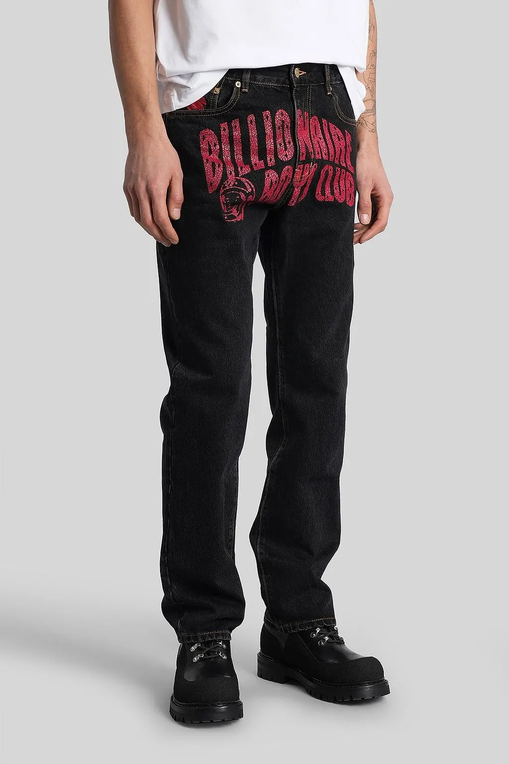 Billionaire Boys Club Arch Logo Straight-Leg Jeans