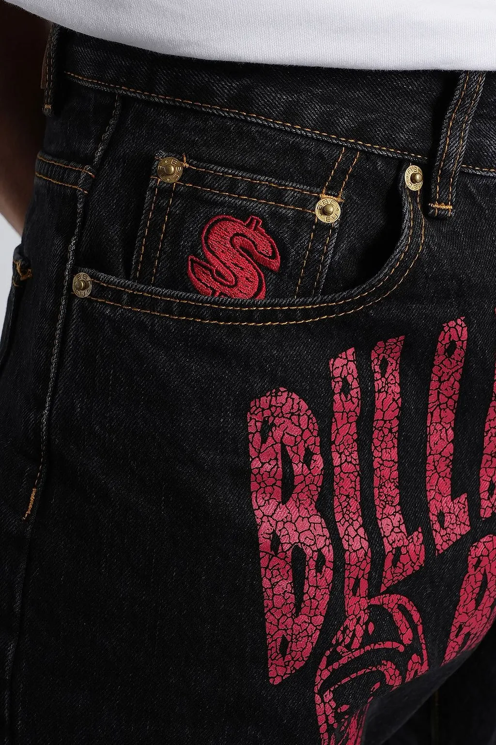 Billionaire Boys Club Arch Logo Straight-Leg Jeans