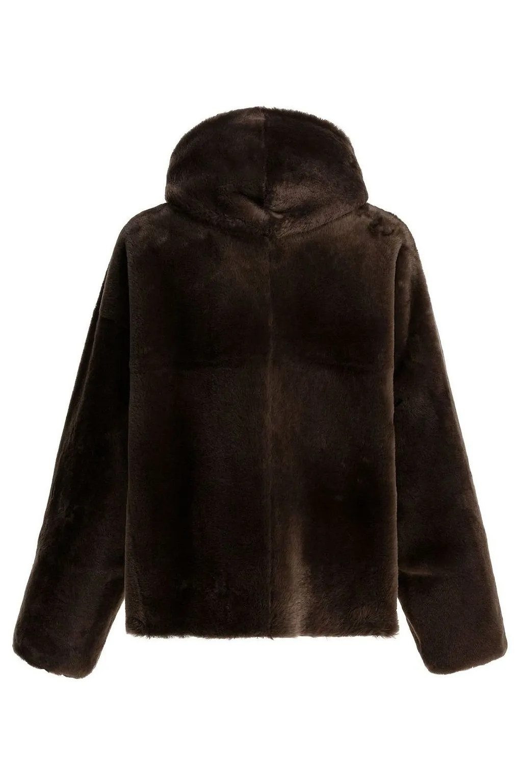 Blancha Hooded Faux Fur Jacket