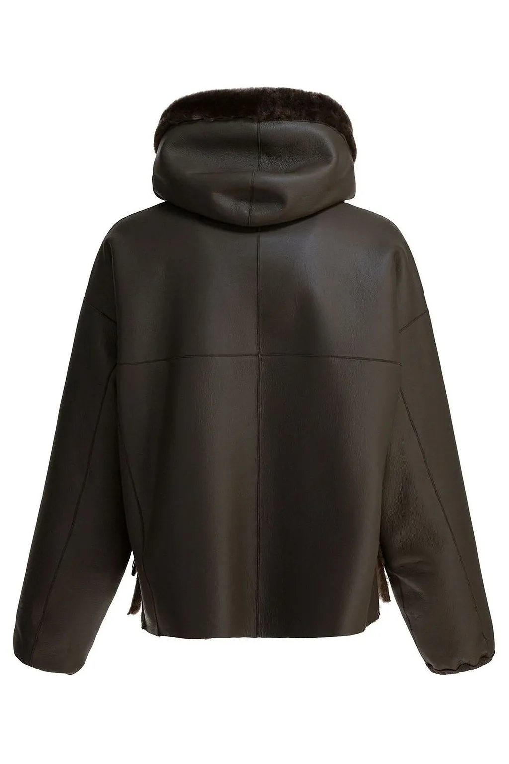 Blancha Hooded Faux Fur Jacket