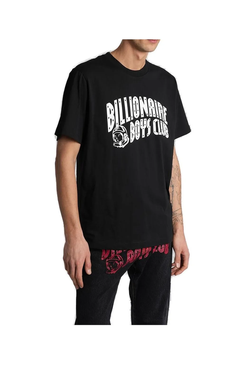 Billionaire Boys Club Arch Logo Printed Crewneck T-Shirt