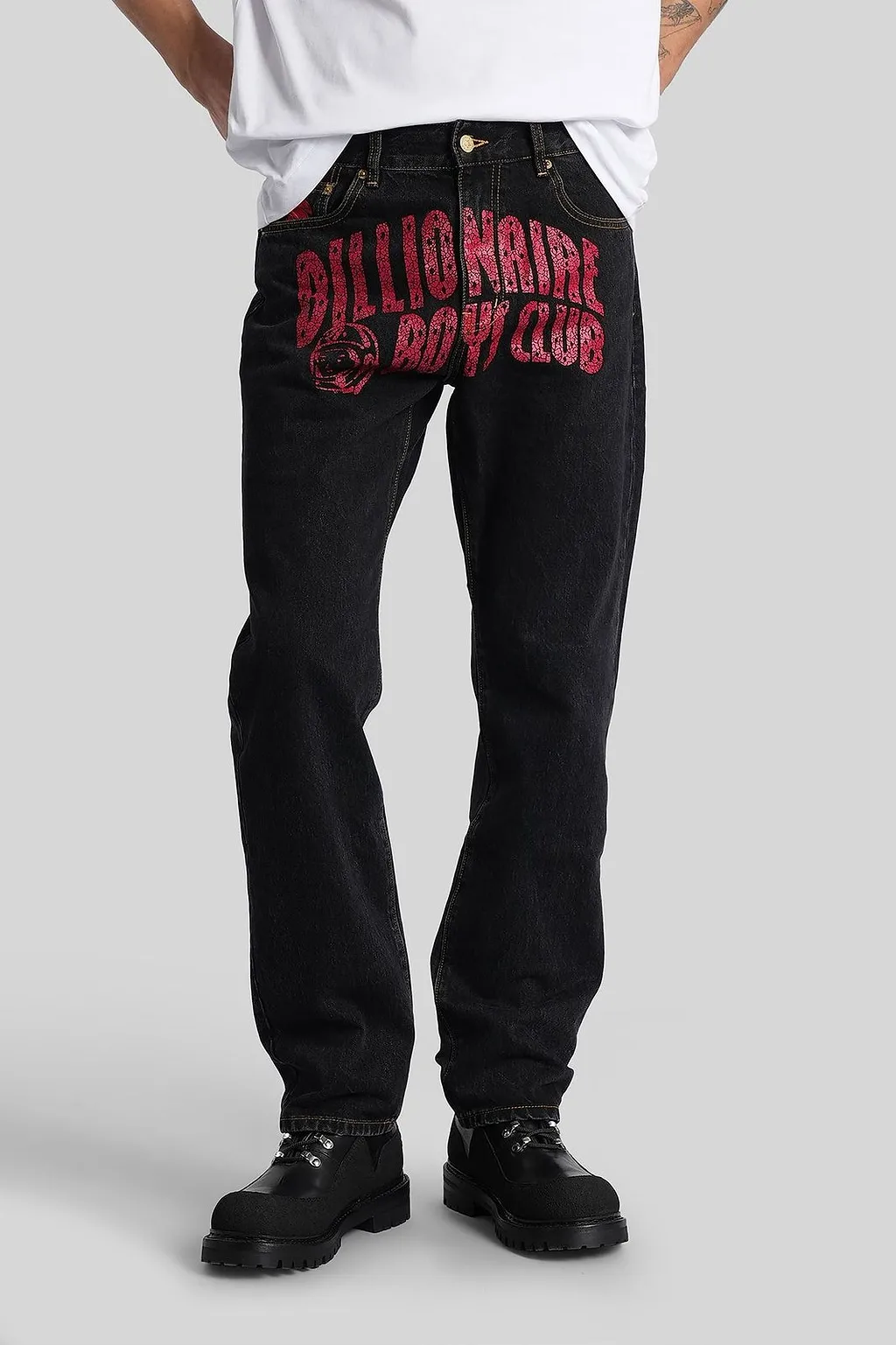 Billionaire Boys Club Arch Logo Straight-Leg Jeans