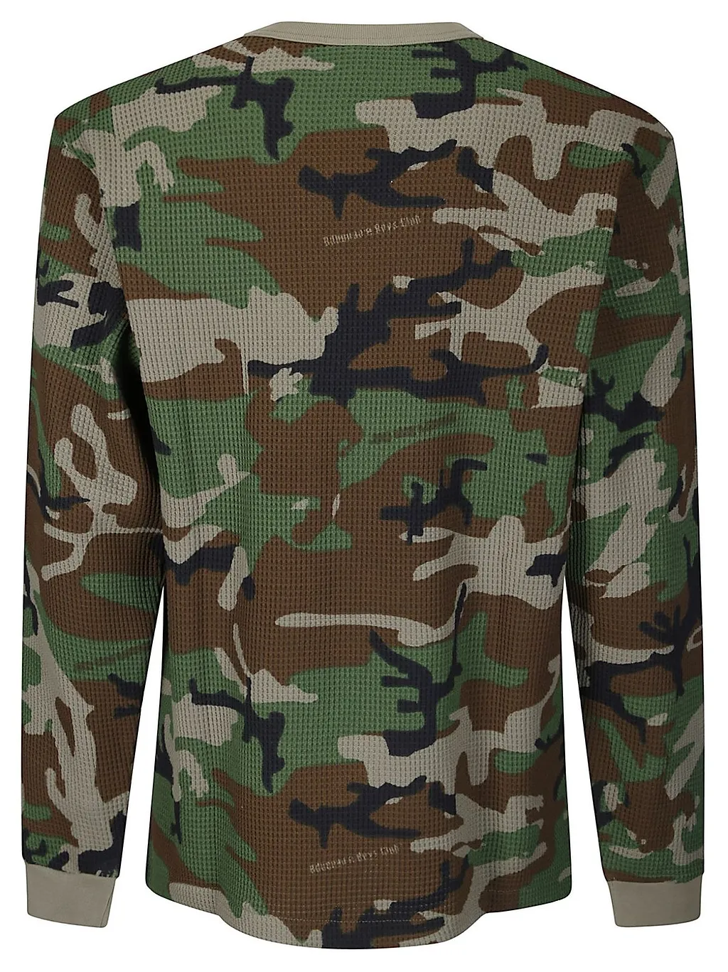 Billionaire Boys Club Camo Waffle Long Sleeve Top