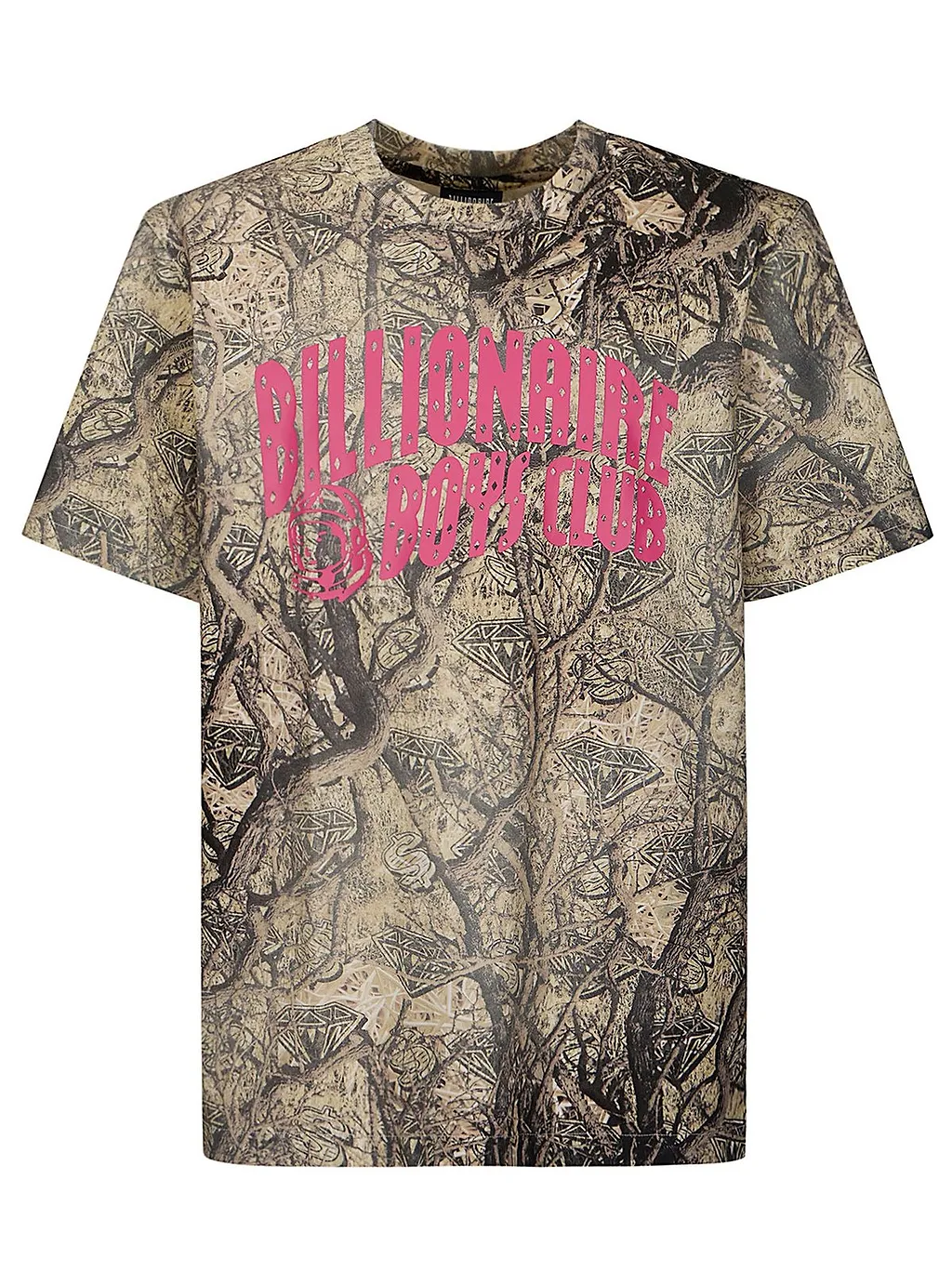 Billionaire Boys Club Diamonds Dollars Tree Arch Logo Crewneck T-Shirt