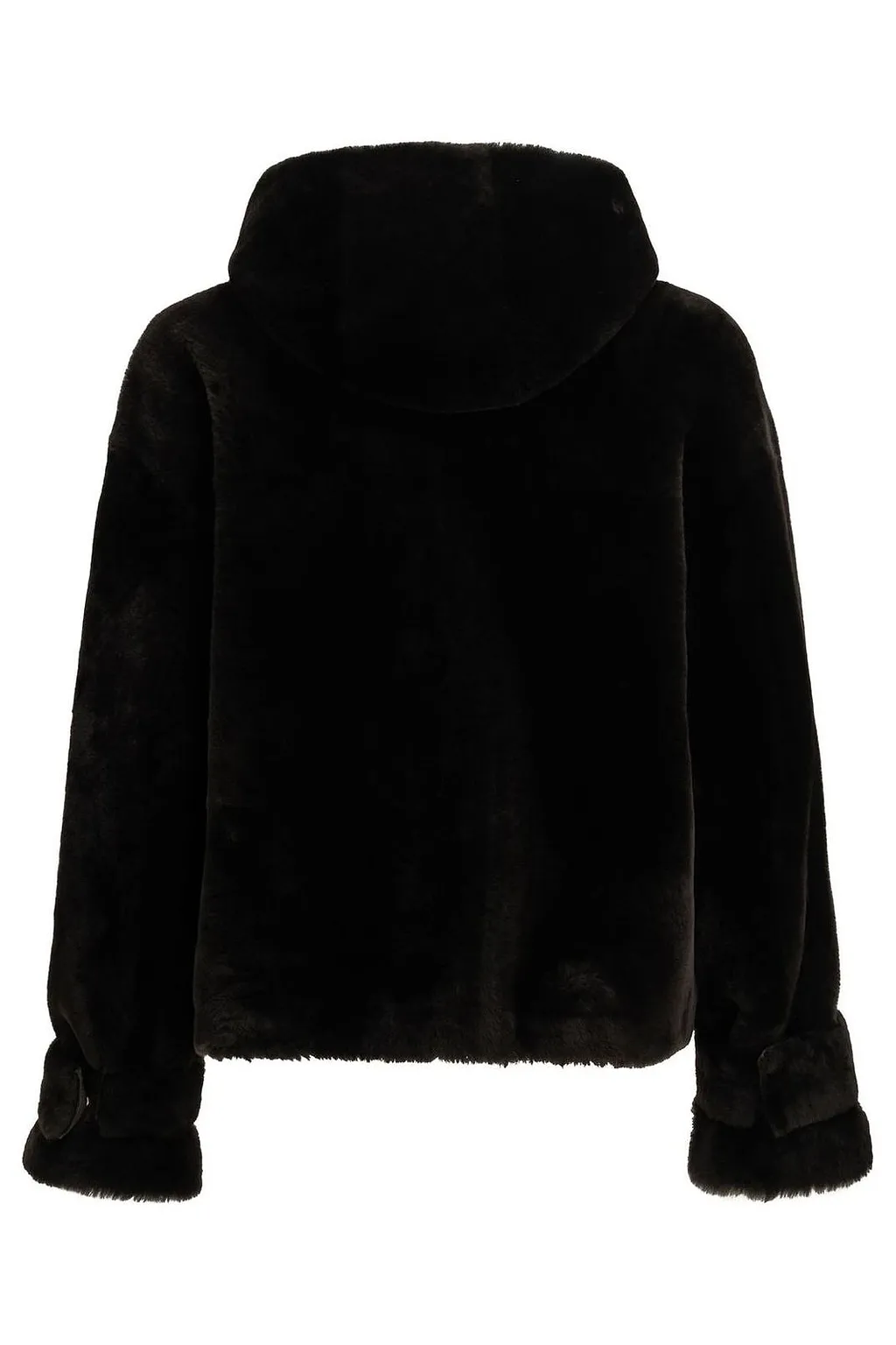 Blancha Hooded Fur Jacket