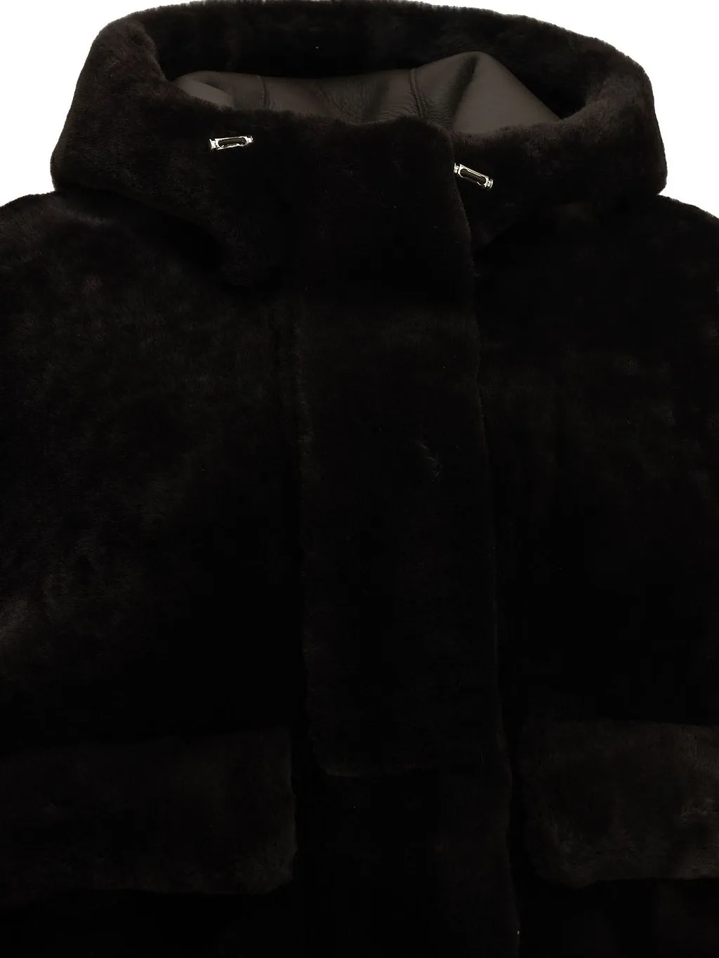 Blancha Hooded Fur Jacket