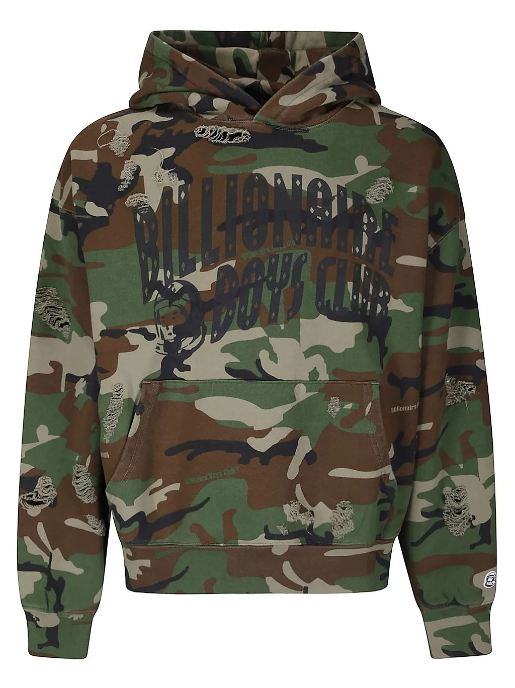 Billionaire Boys Club Distressed Oversized Hoodie