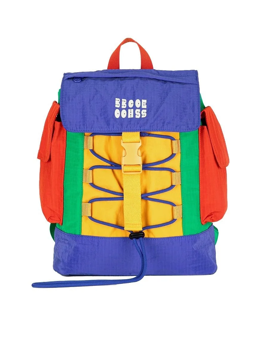 Bobo Choses Colorblock Drawstring Backpack
